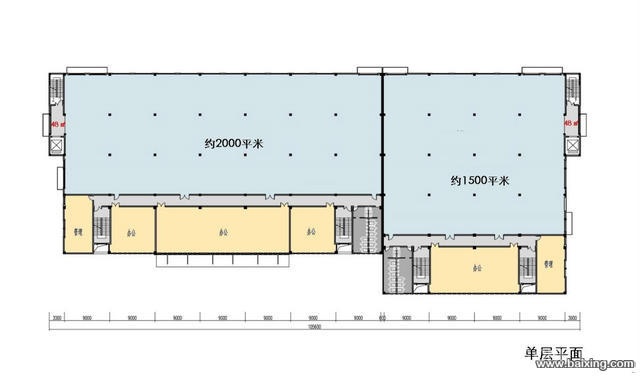 【九龙湖科技产业园】单层4000㎡ 可仓储展示办公