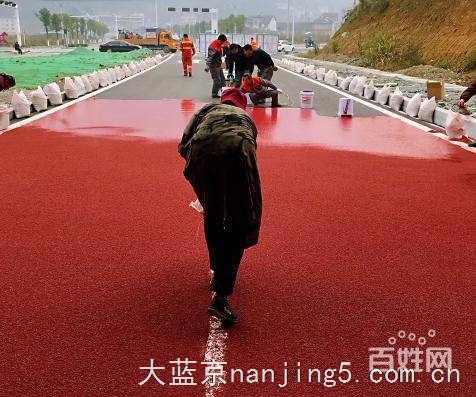 南京陶瓷颗粒、彩色防滑路面、南京高速公路防滑路面