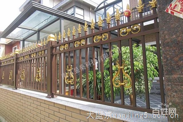 铁艺护栏围栏铝艺围墙护栏锌钢防护栏别墅庭院花园围栏