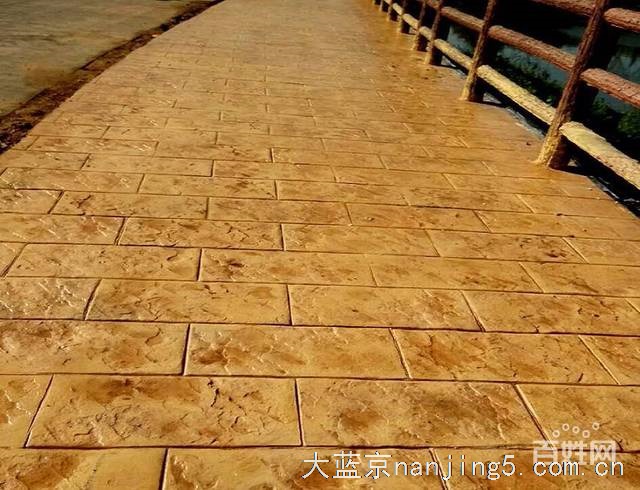 南京艺术压模地坪施工,南京彩色压印地坪施工哪家好