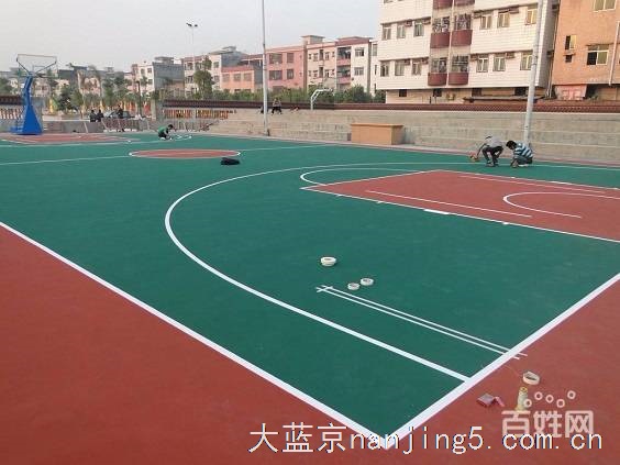 【南京彩色塑胶地坪厂家】江苏南京塑胶地坪施工价格