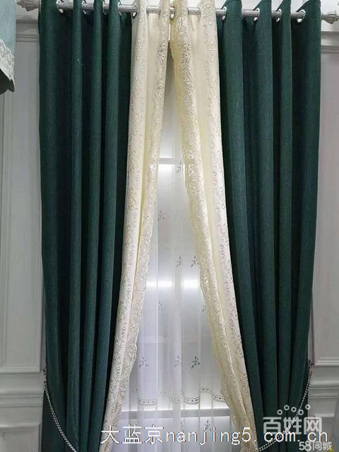 南京办公室卷帘百叶帘隔热窗帘,出租房窗帘轨道安装维