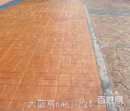 南京艺术压模地坪施工,南京彩色压印地坪施工哪家好