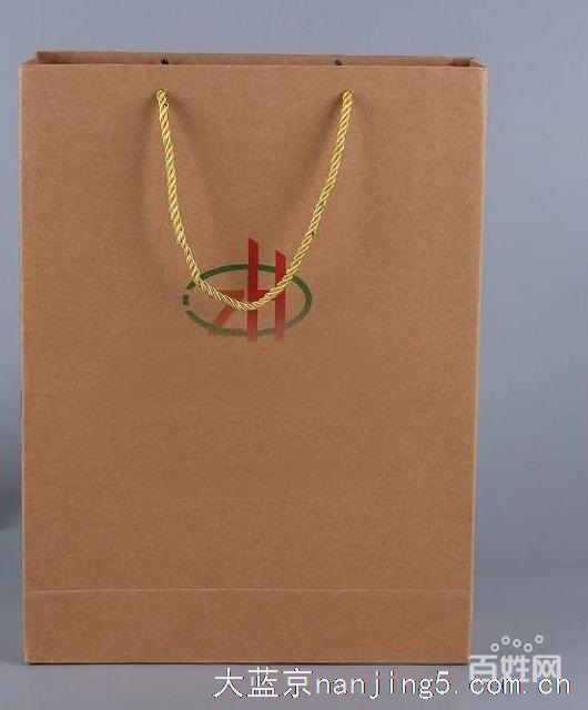 南京牛皮纸袋印刷-环保纸袋制作-南京手提提袋印刷