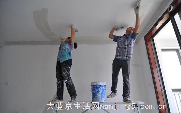 南京刷墙公司电话,专业墙面修补,二手房翻新改造