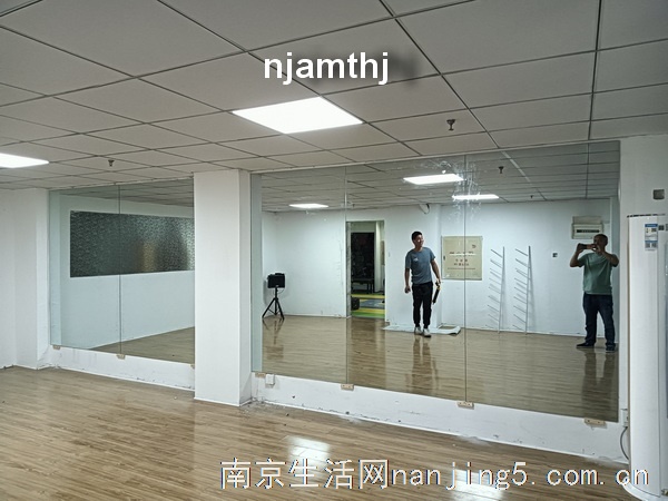 南京瑜伽馆镜子安装
